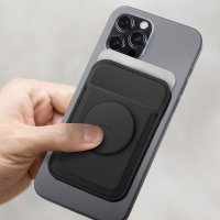 Uniq Flixa Popsocketli Manyetik Kartlık Stand - Gri