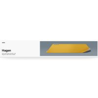 Uniq Hagen Reversible Kablo Organizerli Silikon Masaüstü Düzenleyici - Sarı