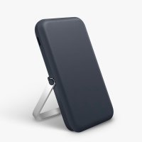 Uniq Hoveo 5.000mAh Manyetik PD Kablosuz Type-C Standlı Powerbank - Lacivert