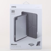 Uniq iPad 10.2 (9.nesil) Moven Standlı Tablet Kapak - Gri