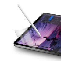 Uniq iPad 10.2 (9.nesil) Optix Paper Sketch Tablet Nano Koruyucu - Siyah