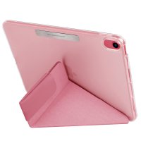 Uniq iPad 2022 10.9 (10.nesil) Camden Katlanabilir Tablet Kapak - Koyu Pembe