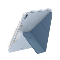 Uniq iPad Air 11 (2024) Camden Katlanabilir Tablet Kapak - Koyu Mavi