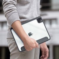 Uniq iPad Air 13 (2024) Moven Standlı Tablet Kapak - Mavi