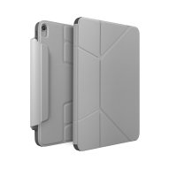 Uniq iPad Air 13 (2024) Ryze Standlı Katlanabilir Tablet Kapak - Gri