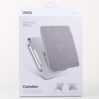 Uniq iPad Air 4 10.9 Camden Katlanabilir Tablet Kapak - Açık Mavi