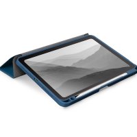 Uniq iPad Air 4 10.9 Moven Standlı Tablet Kapak - Açık Mavi