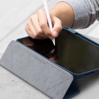 Uniq iPad Air 4 10.9 Moven Standlı Tablet Kapak - Açık Mavi