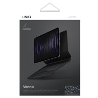 Uniq iPad Pro 11 (2022) Venno Manyetik Klavyeli Tablet Kılıfı - Siyah