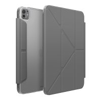 Uniq iPad Pro 11 (2024) Camden Katlanabilir Tablet Kapak - Koyu Gri