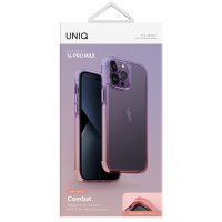 Uniq iPhone 14 Pro Combat Duo Kapak - Lila