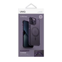 Uniq iPhone 14 Pro Combat Magsafe Kapak - Derin Mor