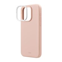 Uniq iPhone 14 Pro Lino Hue Magsafe Kapak - Pembe