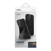 Uniq iPhone 14 Pro Transforma Magsafe Standlı Kapak - Siyah