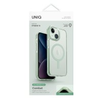 Uniq iPhone 15 Combat Magsafe Kapak - Yeşil