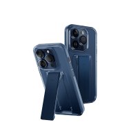 Uniq iPhone 15 Pro Max Heldro Mount Standlı Kapak - Lacivert