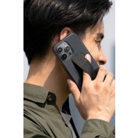 Uniq iPhone 15 Pro Max Heldro Mount Standlı Kapak - Şeffaf