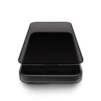 Uniq iPhone 15 Pro Optix Hayalet Cam Ekran Koruyucu - Siyah