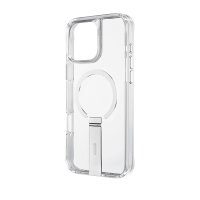 Uniq iPhone 16 Pro Max Eleva Standlı Magsafe Kapak - Şeffaf