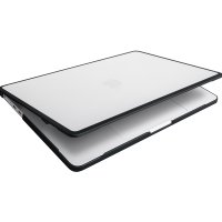 Uniq Macbook Air 13 (2022) Venture Hybrid Macbook Kapak - Siyah