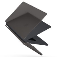 Uniq Macbook Pro 14 (2021) Claro Mat Macbook Kapak - Gri