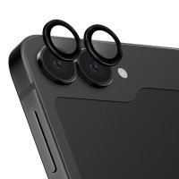 Uniq Samsung Galaxy Z Flip 6 Optix Alüminyum Kamera Lens Koruyucu - Siyah