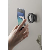 Uniq Velo 360 Dönen Universal Manyetik Telefon Tutucu - Siyah