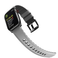 Uniq Watch 38mm Linus Airosoft Silikon Kılıf - Gri
