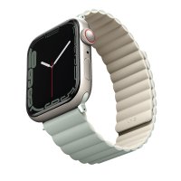Uniq Watch 38mm Revix Reversible Manyetik Kordon - Yeşil-Bej
