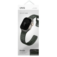 Uniq Watch 40mm Stride FKM Silikon Kordon - Koyu Yeşil