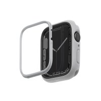 Uniq Watch 41mm Moduo Camlı Kasa Ekran Koruyucu - Gümüş-Gri