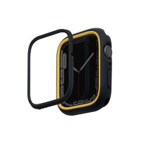 Uniq Watch 41mm Moduo Camlı Kasa Ekran Koruyucu - Siyah-Sarı