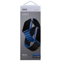 Uniq Watch 41mm Revix Reversible Manyetik Kordon - Mavi-Siyah