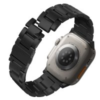 Uniq Watch 42-44-45-49mm Osta Metal Kordon - Siyah