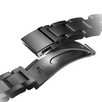 Uniq Watch 42-44-45-49mm Osta Metal Kordon - Siyah