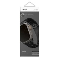 Uniq Watch 42-44-45-49mm Osta Metal Kordon - Siyah