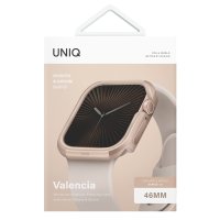 Uniq Watch 42mm Valencia Camlı Kasa Ekran Koruyucu - Gold