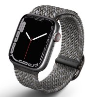 Uniq Watch 44mm Aspen Designer Örgülü Kordon - Gri