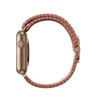 Uniq Watch 44mm Aspen Örgülü Kordon - Pembe