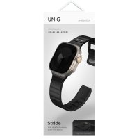 Uniq Watch 44mm Stride FKM Silikon Kordon - Siyah