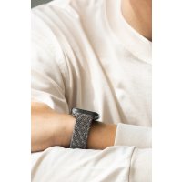 Uniq Watch Ultra 49mm Aspen Designer Örgülü Kordon - Gri