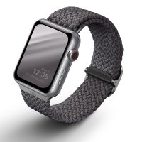 Uniq Watch Ultra 49mm Aspen Örgülü Kordon - Gri