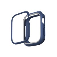 Uniq Watch Ultra 49mm Moduo Camlı Kasa Ekran Koruyucu - Lacivert-Gri