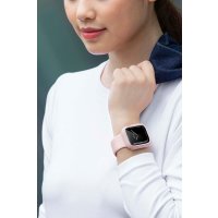 Uniq Watch Ultra 49mm Moduo Camlı Kasa Ekran Koruyucu - Sarı-Beyaz