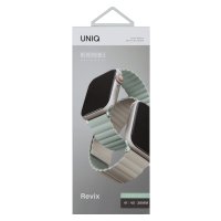Uniq Watch Ultra 49mm Revix Reversible Manyetik Kordon - Gri-Beyaz
