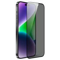 URR iPhone 15 Pro Matte Privacy Cam Ekran Koruyucu - Siyah