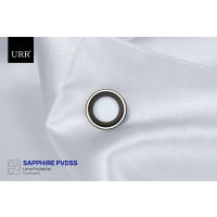 URR iPhone 15 Pro Max Sapphire PVDSS Kamera Lens Koruyucu - Natural Grey