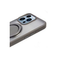 URR iPhone 15 Pro Perfume Magsafe Standlı Kapak - Titan Gri