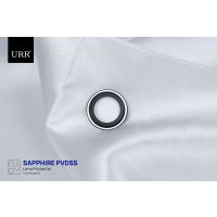 URR iPhone 15 Pro Sapphire PVDSS Kamera Lens Koruyucu - Gümüş