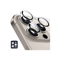 URR iPhone 16 Crystal Clear Magsafe 3in1 Ekran Koruyucu ve Kamera Lens Set - Şeffaf